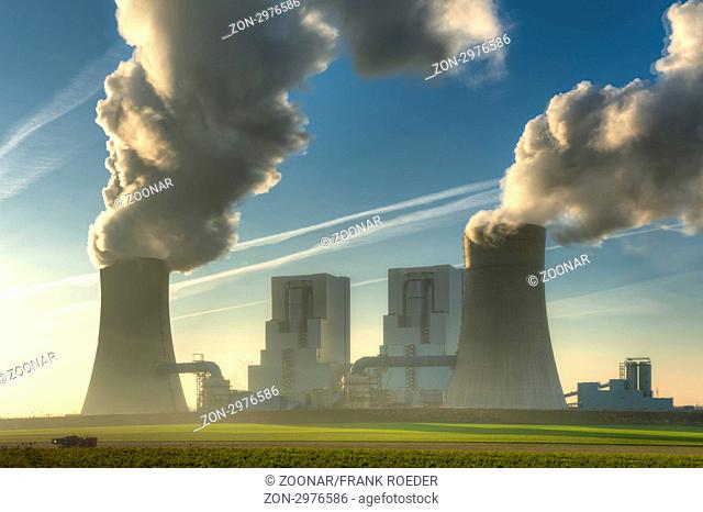 BOA-Braunkohlekaftwerk Neurath, Grevenbroich, Nordrhein-Westfalen, Deutschland, Europa