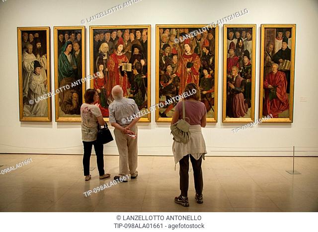 Europe, Portugal, Lisbon, Estrela, National Museum of Ancient Art, Saint Vincent Panels