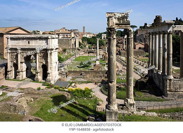 Roman Forum, Rome, Latium, Italy