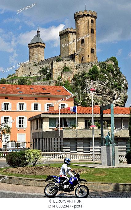 France, Languedoc, Foix, castle of earl