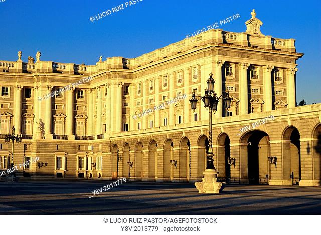 Spain. Madrid. Palacio Real (Royal palace). Parade Ground