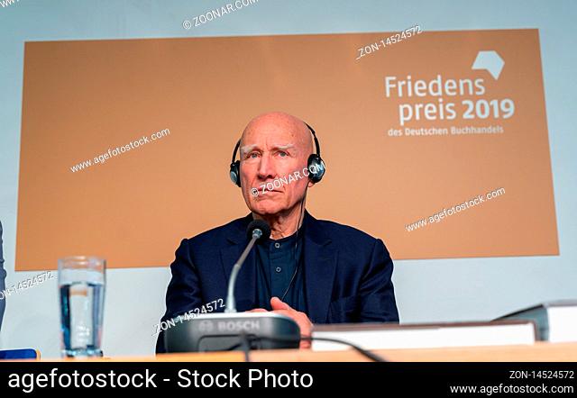 FRANKFURT AM MAIN, Germany - October 18 2019: Sebastião Salgado (*1944, photographer) at 71st Frankfurt Book Fair / Buchmesse Frankfurt