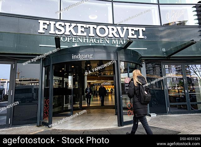 Copenhagen, Denmark The exterior of the Fisketorvet Copenhagen Shopping Mall