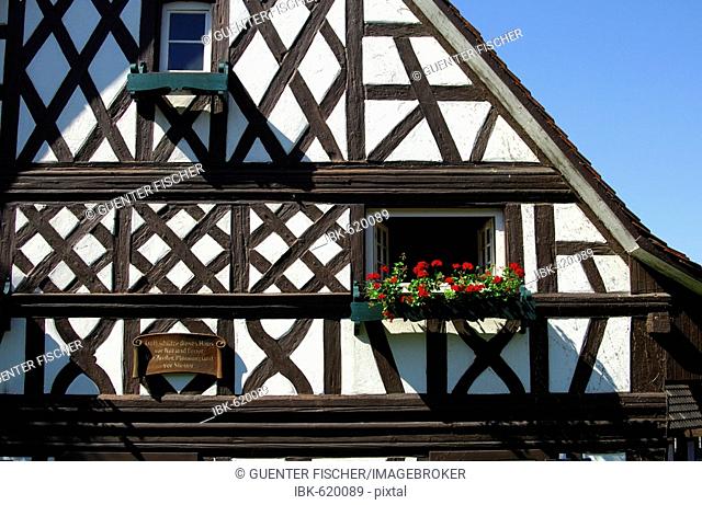 Traditional timber framed building, Sasbachwalden, Black Forest, Germany