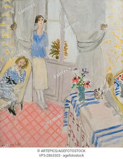 Henri Matisse. Le Boudoir. 1921. XX th Century. Paris Orangerie Museum