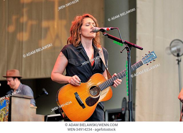 Brandi Carlile Performs at Taste of Chicago at the Petrillo Music Shell in Grant Park, Chicago, IL, USA on July 11, 2018 Featuring: Brandi Carlile Where:...