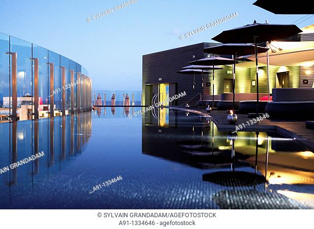 Portugal, Madeira, Funchal, Hotel design The Vine, architect Ricardo Boffil from Spainl, designer Nini Andrade from New York and Madeira, opened in 2010