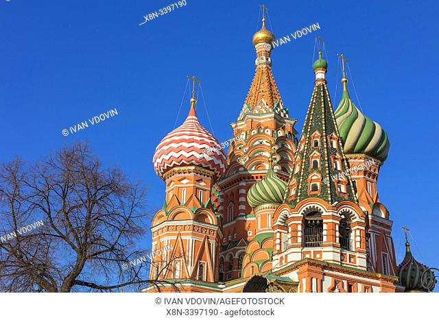 St. Basil's cathedral, Moscow, Russia