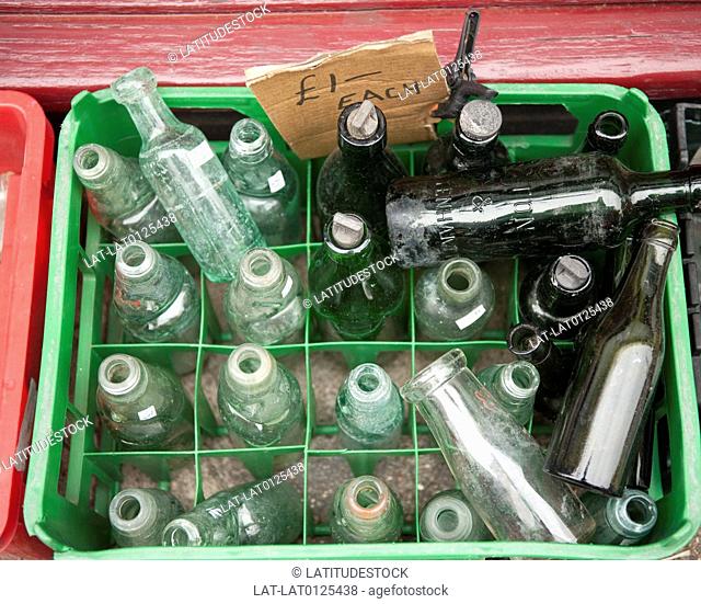 Old fashioned bottles are often quite durable, and some are collectables. Some date from a time when each bottle was returnable for a sum of money