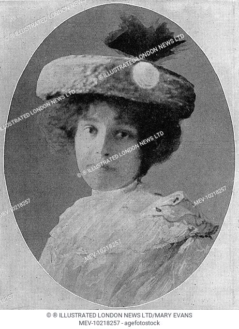 Miss Le Neve, mistress of Dr Crippen.  Dr Crippen, an American citizen, lived at 39 Hilldrop Cresent, Camden, London. He was accused of murdering his wife when...