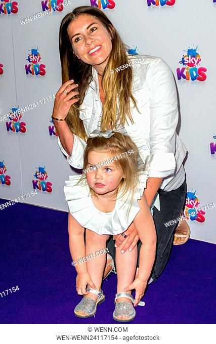 Celebrities attend the Sky Kids pop up café for the launch of the Sky Kids app. Featuring: Imogen Thomas Where: London, United Kingdom When: 29 May 2016 Credit:...