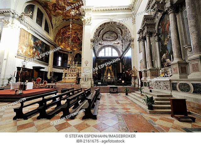 Interior, Church of San Pietro di Castello, Venice, Venezia, Veneto, Italy, Europe