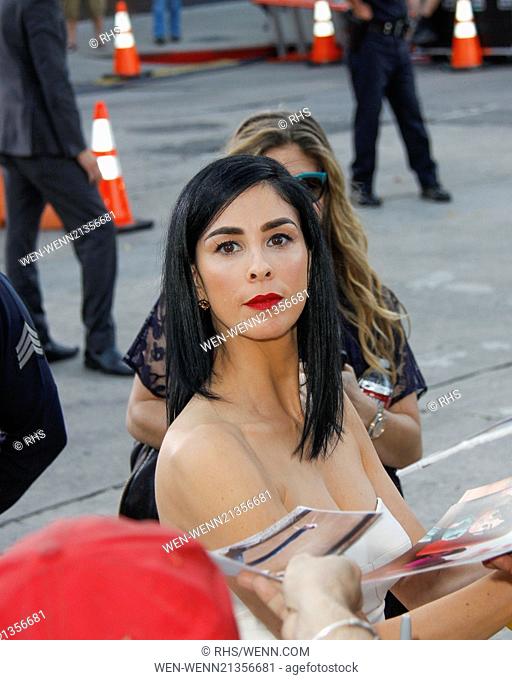 Celebrities attend the world premiere of 'A Million Ways To Die in the West' at Westwood Village Theatre - Outside Arrivals Featuring: Sarah Silverman Where:...
