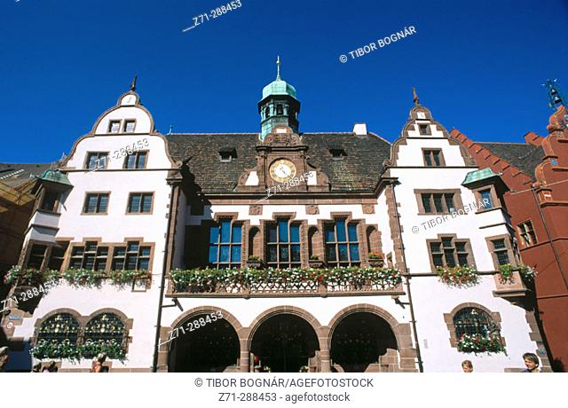 Town Hall. Freiburg im Breisgau. Baden-Württenberg. Germany