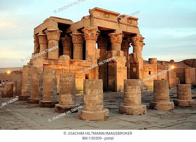 Temple of Kom-Ombo, Egypt, Africa