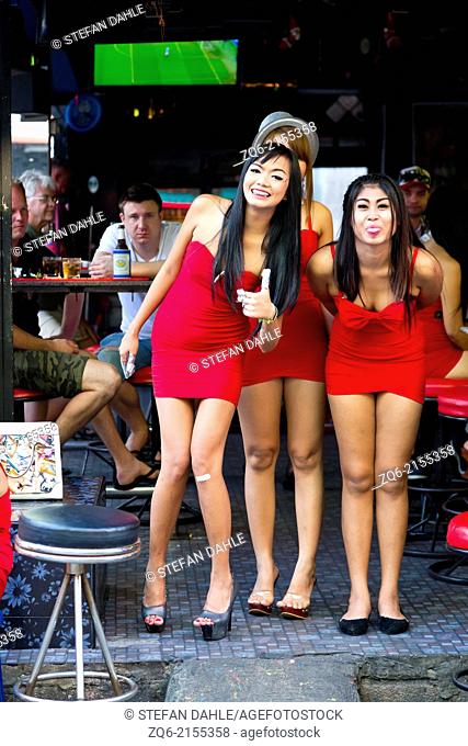 Thailand Bar Girls Sex - Bar Girls in Pattaya, Thailand, Stock Photo, Picture And Rights Managed  Image. Pic. ZQ6-2155358 | agefotostock