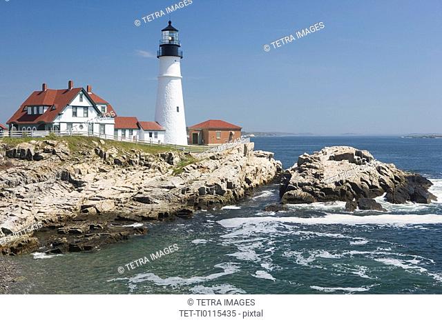 Portland Head Lighthouse Cape Elizabeth Maine