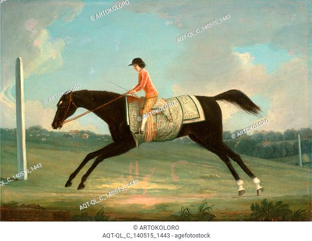 Borlase Cokayne as a Boy riding Sultana Inscribed, lower left: ""The H[???] Mr Borlace Ccknine, [???] Sultana got by Bla[?]e