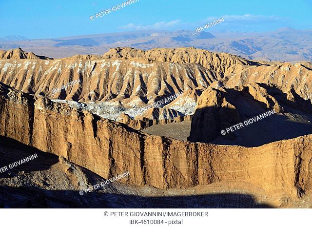 Rock formation in the Valley of the Moon, Valle de la Luna, San Pedro de Atacama, Antofagasta, Chile