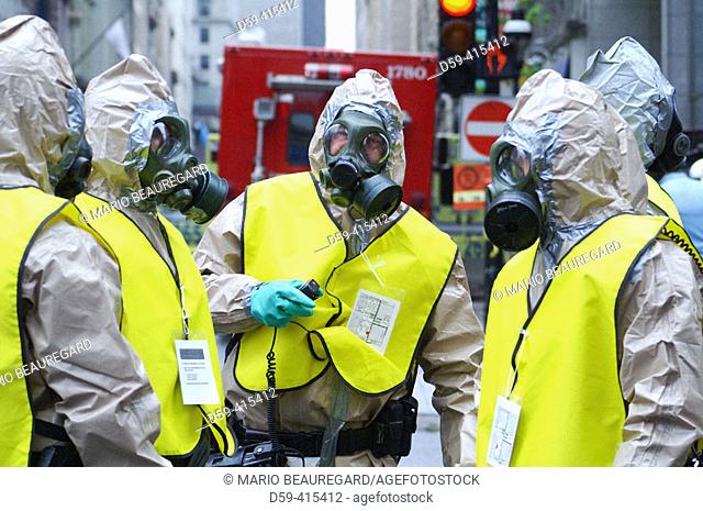 Chemical attack response team
