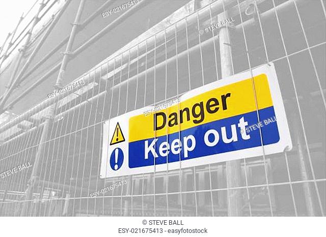 Danger Keep Out sign