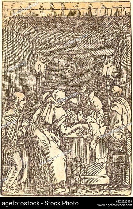 Joachim's Offering Refused, c. 1513. Creator: Albrecht Altdorfer