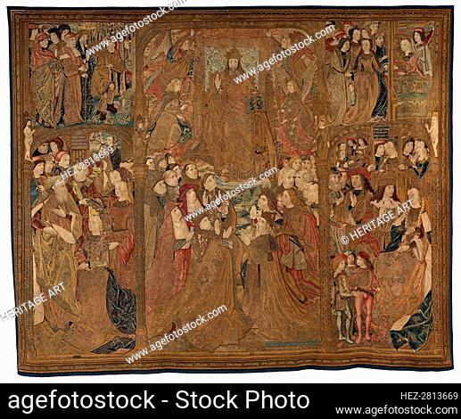 The Triumph of Christ (The Mazarin Tapestry), c. 1500. Creator: Unknown