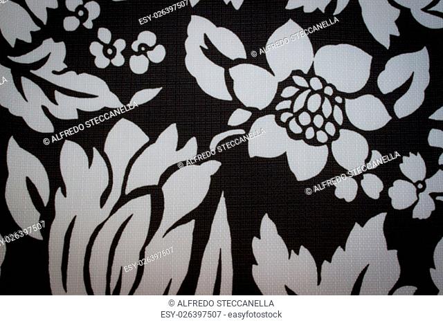 Rustic canvas fabric texture in dark color
