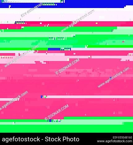 vector various vibrant colors modern abstract digital stripes glitch graphic design damaged data file background