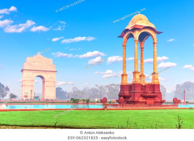 The Canopy near the India Gate, New Delhi, India