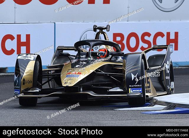 Jean Eric Vergne (fra) DS Techeetah during the shakedown of the Rome stage of the ABB FIA Formula E World Championship.Roma (Italy), April 08th 2022