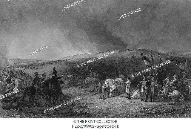 'The Battle of Borodino', 1812, (1829), (1850). Creator: James Baylis Allen