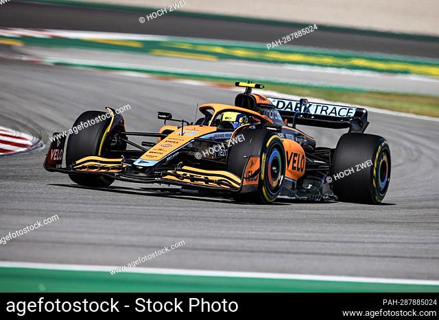 #4 Lando Norris (GBR, McLaren F1 Team), F1 Grand Prix of Spain at Circuit de Barcelona-Catalunya on May 20, 2022 in Barcelona, Spain