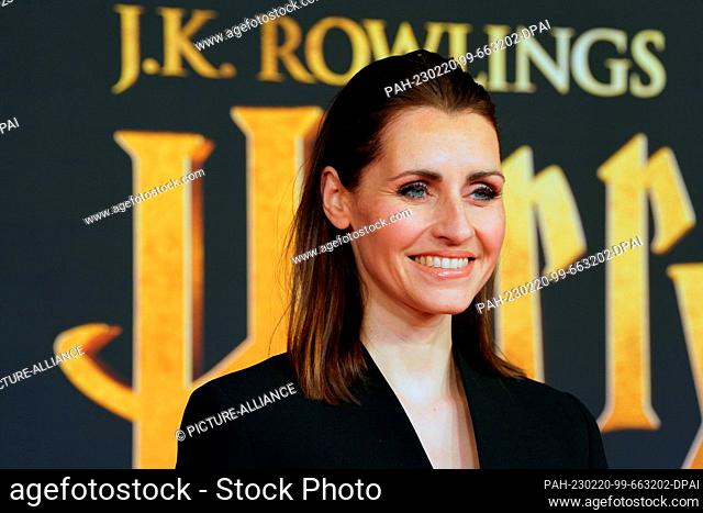 19 February 2023, Hamburg: XXXXX walk the red carpet for the premiere of the newly staged show ""Harry Potter and the Enchanted Child"" at the Mehr! Theater am...