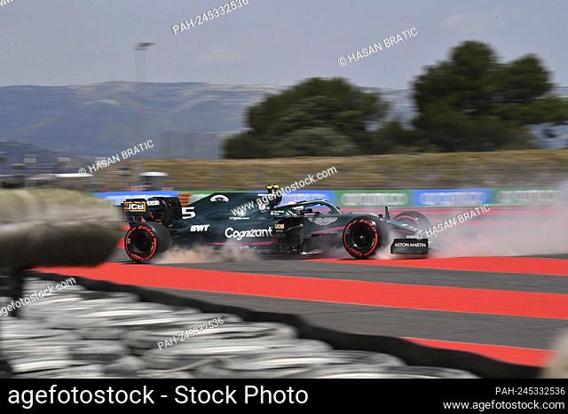 18.06.2021, Circuit Paul Ricard, Le Castellet, FORMULA 1 EMIRATES GRAND PRIX DE FRANCE 2021, in the picture lathe operator of Sebastian Vettel (DEU # 5)
