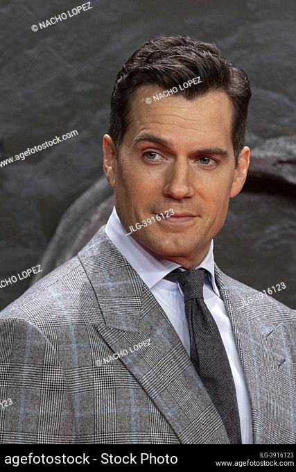 Henry Cavill attends to 'The Witcher' photocall on December 9, 2021 in Madrid, Spain