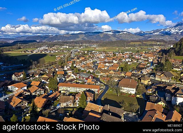 Municipality of Wimmis, Frutigen-Niedersimmental administrative district, canton of Bern, Switzerland