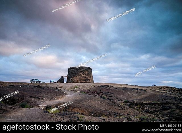 Spain, Canary Islands, Fuerteventura Island, El Cotillo, Castillo de Toston, ancient fortress
