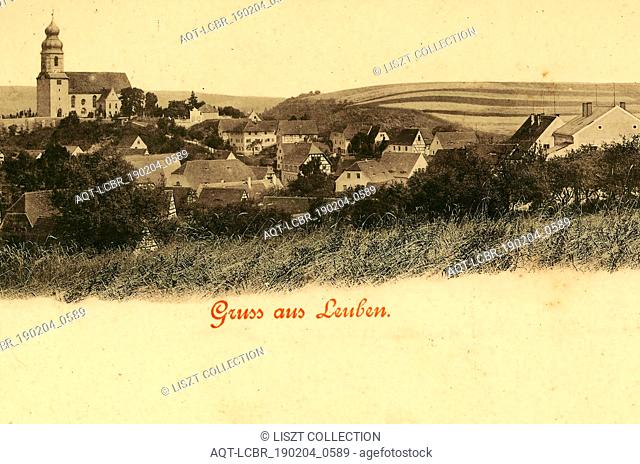 Churches in Landkreis Meißen, Timber framed houses in Saxony, Leuben (Leuben-Schleinitz), 1898, Landkreis Meißen, Leuben, total, Germany