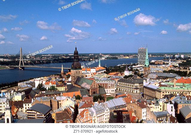General view. Riga. Latvia