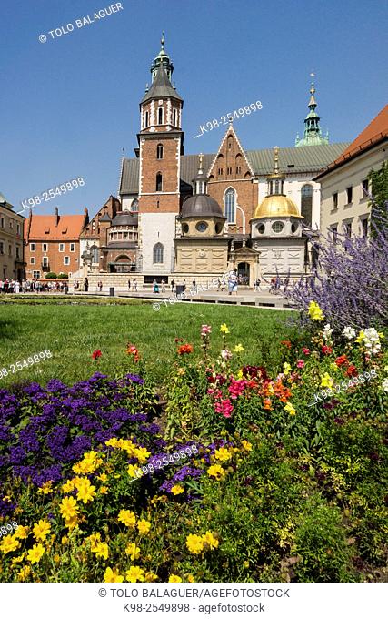Catedral de Wawel, santuario nacional polaco, Kraków, Poland, Eastern Europe