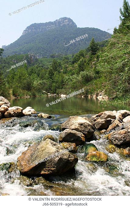 Mijares river, Montanejos. Castellón province, Comunidad Valenciana, Spain