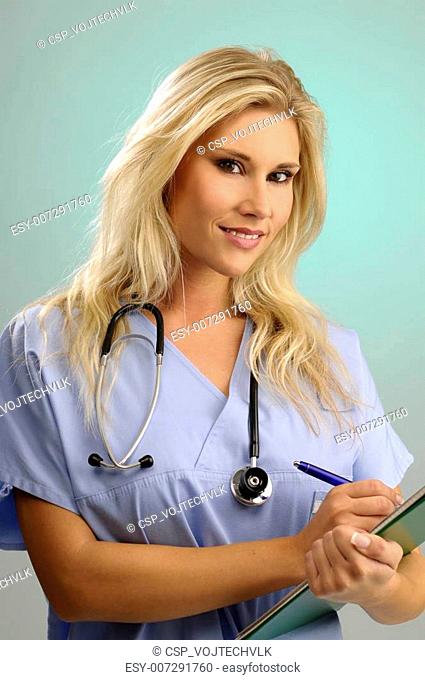 Young medical assistant