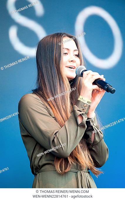 Jasmine Ying Thompson live at Stars for free Featuring: Jasmine Thompson Where: Berlin, Germany When: 30 Aug 2015 Credit: Thomas Reiner/WENN.com