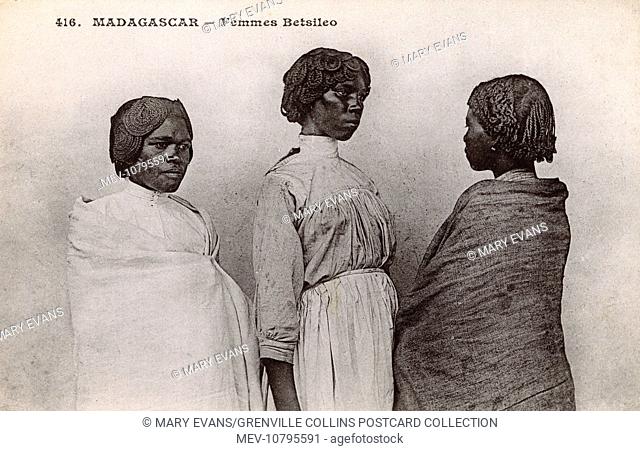 Madagascar - A Group of Betsileo Women, a highland ethnic group