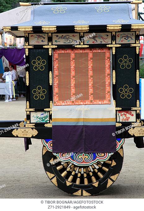 Japan, Osaka, Tenjin Matsuri, festival, Tenmangu Shrine, mikoshi, portable shrine,