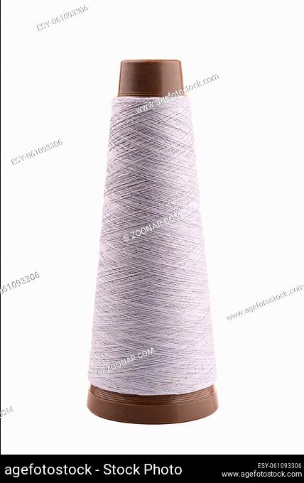 String roll isolated on white background