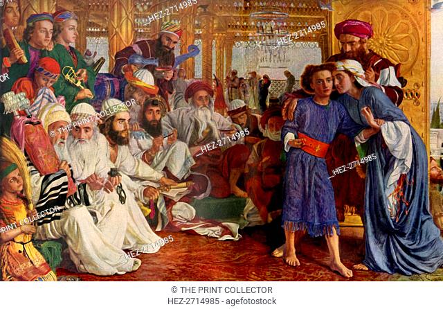 The Finding of the Saviour in the Temple (cropped)', 1854-1855, (1936). Creator: William Holman Hunt