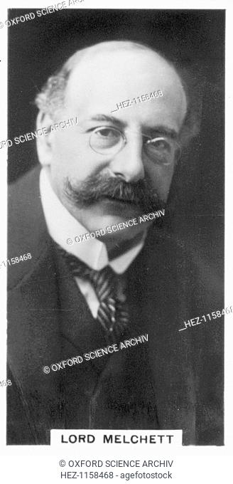Alfred Moritz Mond, 1st Baron Melchett, British industrialist and politician, c1926. The son of Ludwig Mond, Lord Melchett (1868-1930) became the first Chairman...