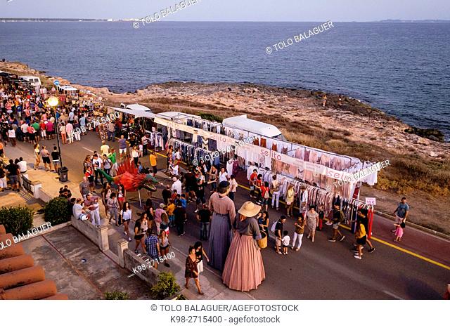 festivities, Sa Rapita, Campos, Majorca, Balearic Islands, Spain
